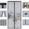 thumbnail image 1 of KISPATTI Magnetic Screen Door - Mesh Net Doorway Magnet Closure Keeps Bugs Out, Lets Cool Air in, 1 of 8