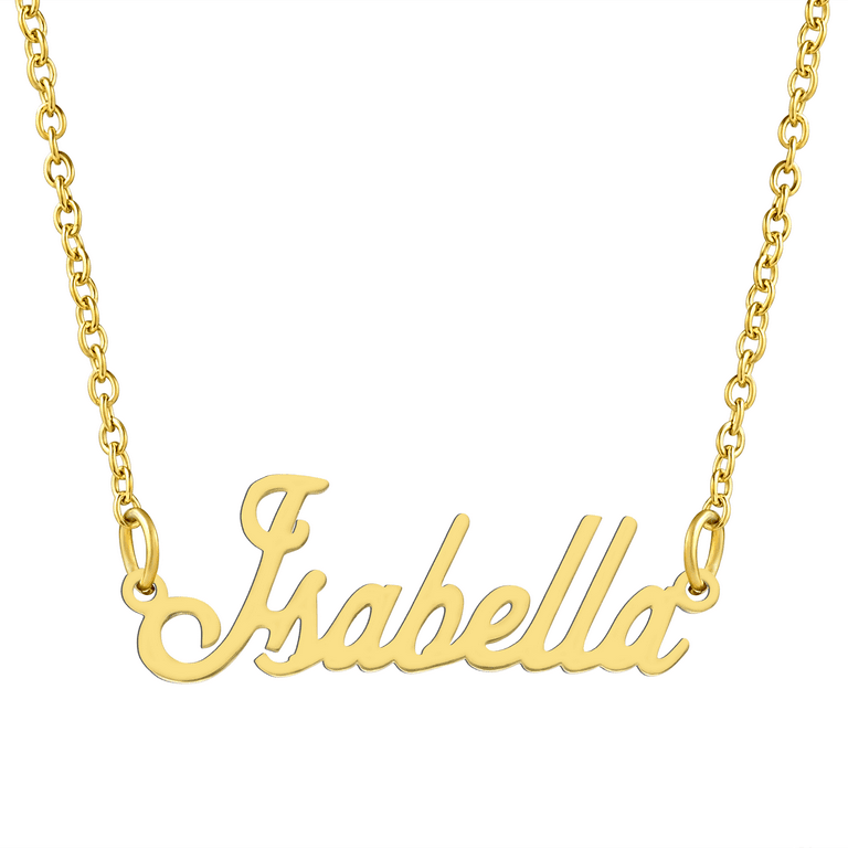 Isabella name deals necklace