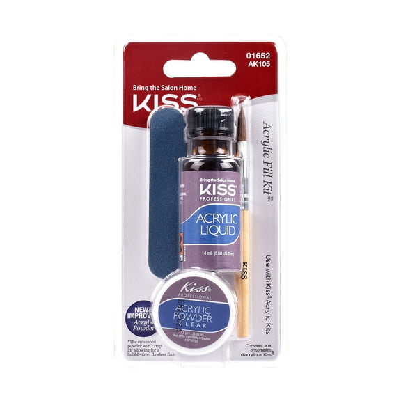 KISS Acrylic Fill Kit, Fake Nails