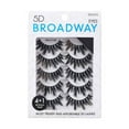 thumbnail image 1 of Broadway Eyes Strip False Eyelashes Multipack Fake Eyelashes Natural to Dramatic Look Lash Set 5 Pairs (02), 1 of 11