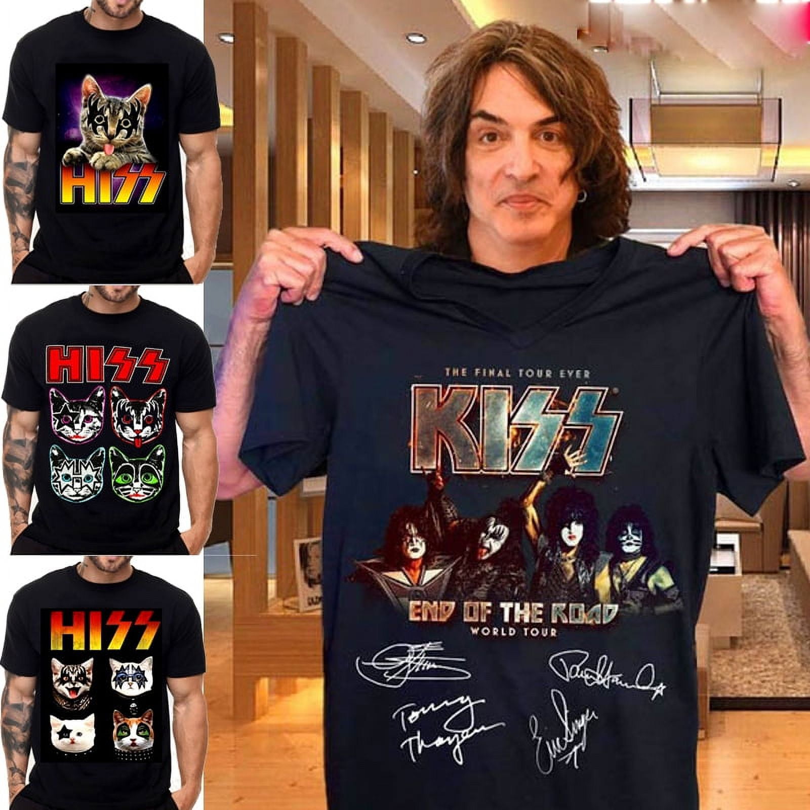 Kiss End of the Road World Tour 2023 Best Official Merch T-shirt M/L/XL/2XL