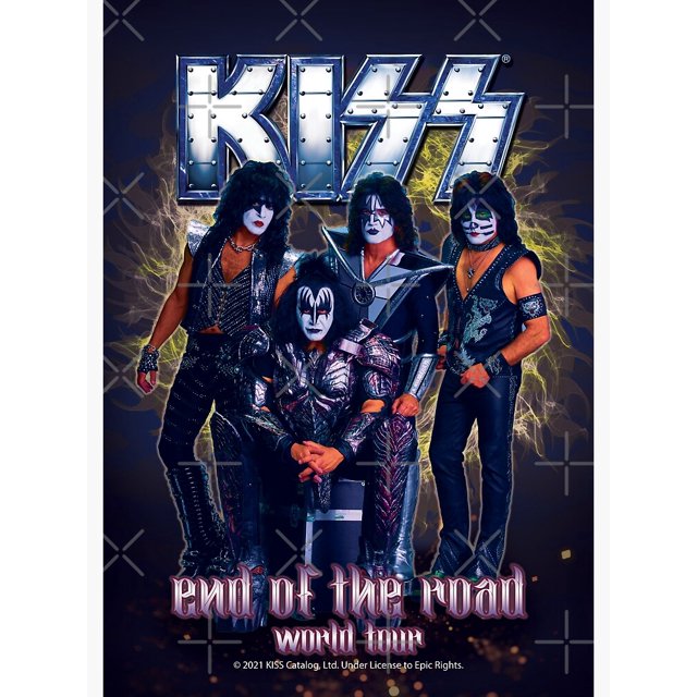 KISS BandEnd of the Road World Tour Fashion Art Decor Frame