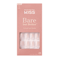 thumbnail image 1 of KISS Bare but Better Nude Fake Nails, Nudies, 28 Count, 1 of 7