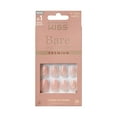 thumbnail image 1 of KISS Bare but Better Premium Press On Nails, ‘Slay’, Nude, Short Almond, 30 Ct., 1 of 14