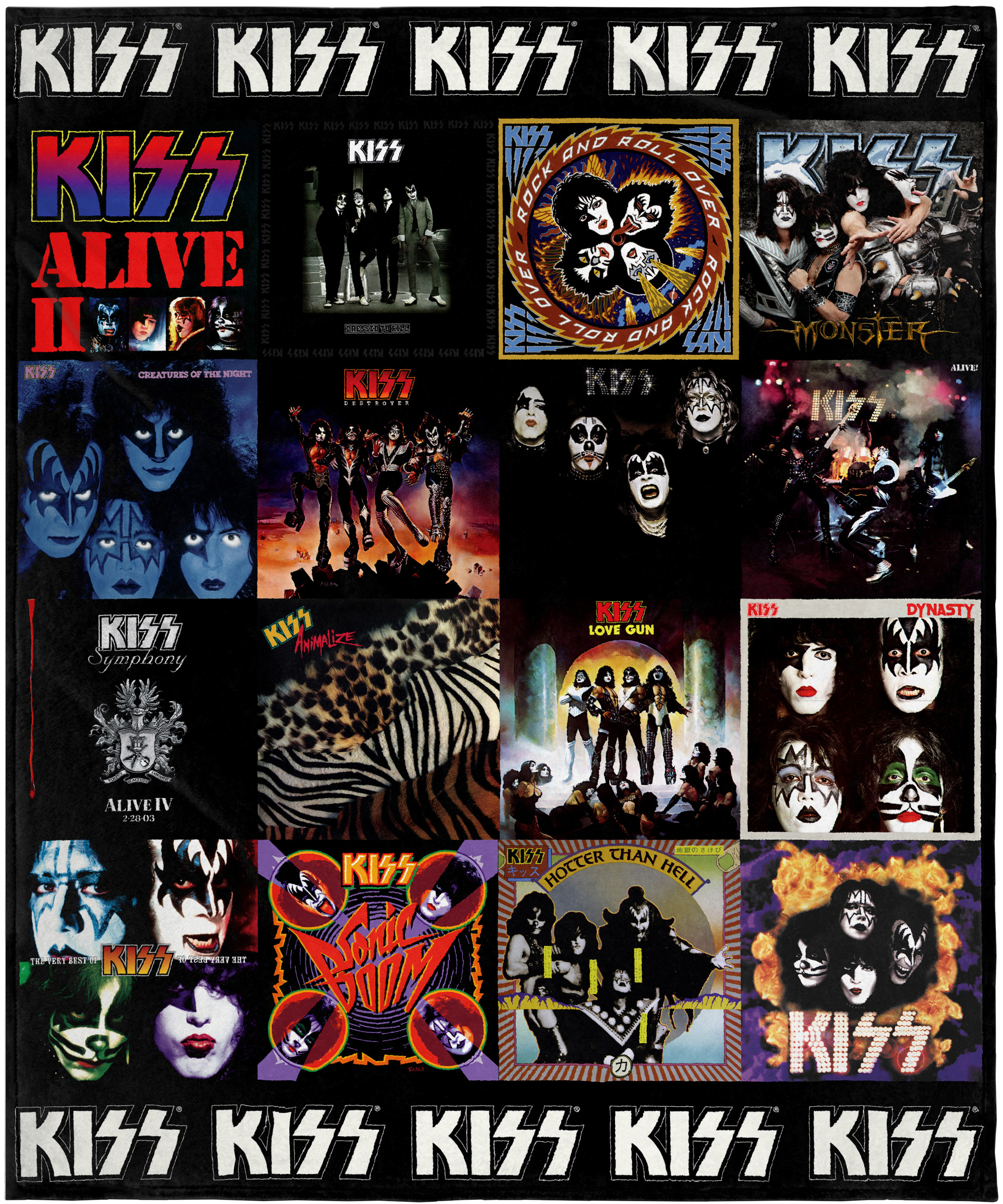 Kiss Album Covers Art Kiss Album Covers Art