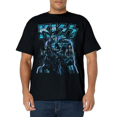 KISS - Blue Lightning T-Shirt