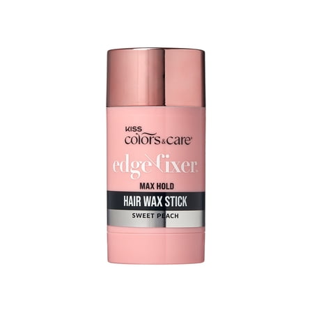 KISS Colors & Care Edge Fixer, Maximum Hold Hair Wax Stick, All Hair Types, Size: 2.7 oz.