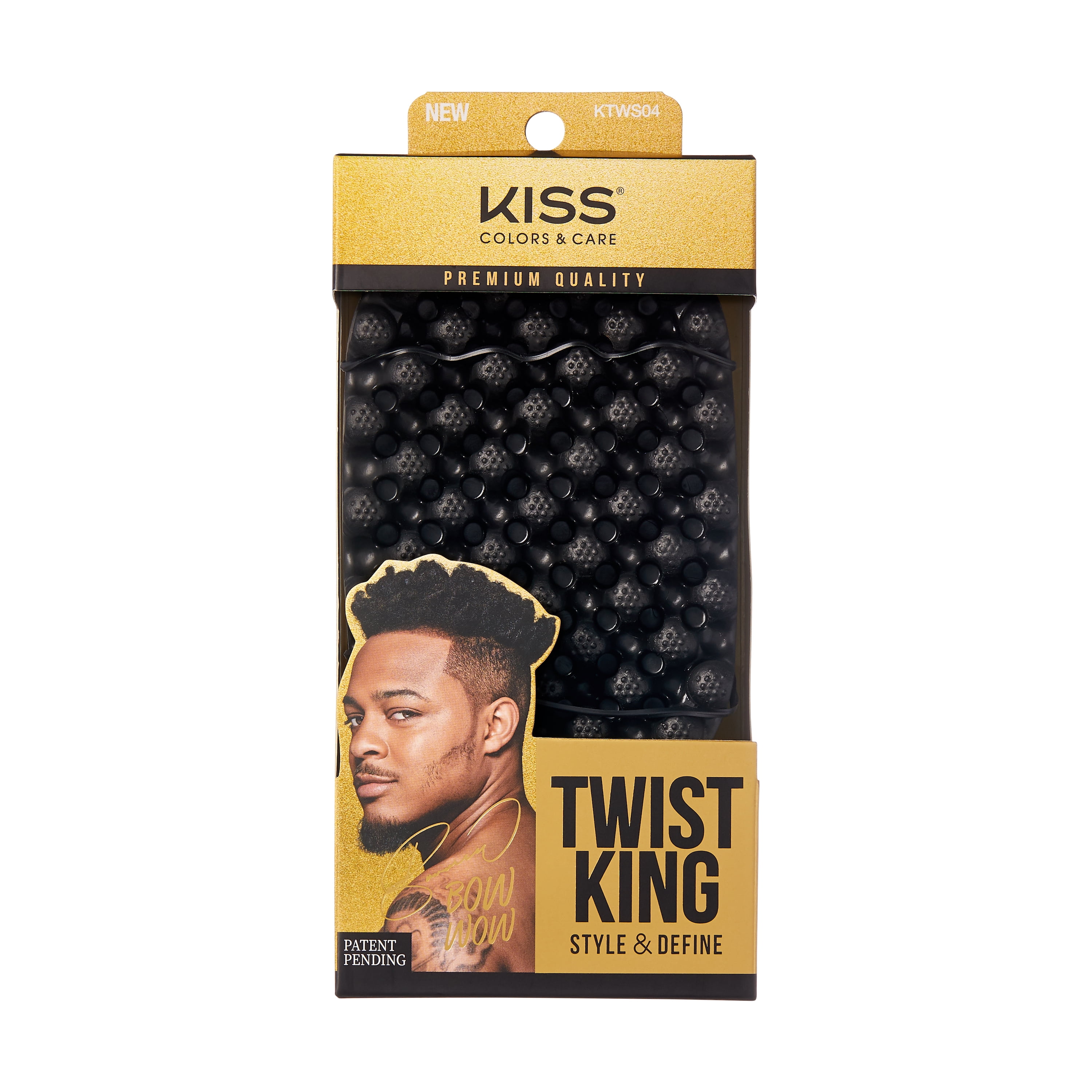 KISS COLORS & CARE Twist King Styling Plastic Hair Sponge