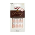 thumbnail image 1 of KISS Classy French Tip French Tip Press On Nails, Dashing, White, Medium Almond, 28 Count, 1 of 12