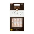 thumbnail image 1 of KISS Premium Classy Press On Nails, Pink & White, Medium Length, Almond Shape, 30 Ct., 1 of 13