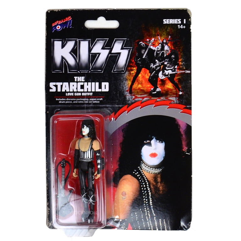 KISS Collectible2015 Bif Bang Pow Love Gun Starchild Paul Stanley