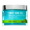 Kiss Colors & Care Twist Curl Hair Gel, Level 5 Soft Hold, 6 oz.