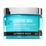 KISS Colors & Care Locking Hair Wax, Level 9 Ultimate Hold, 6 oz.