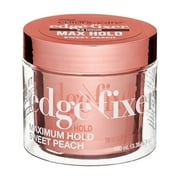 KISS Colors & Care Maximum Hold Edge Fixer, 100 mL (3.38 US fl. oz.) - Sweet Peach