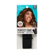 Kiss Colors & Care Premium Perfect Melt 1-1/8" Elastic Headband, Black