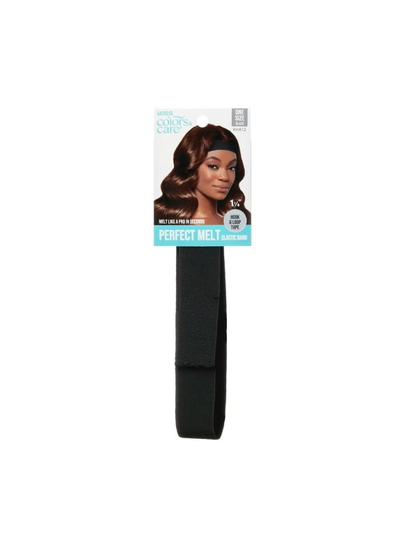 Premium Perfect Melt Elastic Wig Band, Age Group Adult, 1 1/8", Black