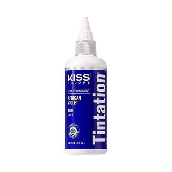Kiss Colors Tintation Semi-Permanent Hair Dye – African Violet - 5 fl oz