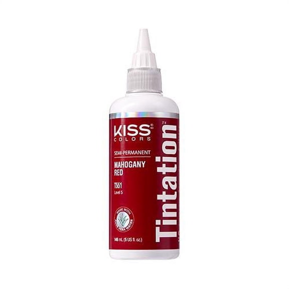 KISS Colors Semi-Permanent Tintation Mahogany Red – 5 oz