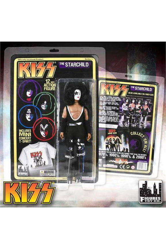 KISS Deluxe Series 1 The Starchild 12 Inch Action Figure (Paul Stanley)
