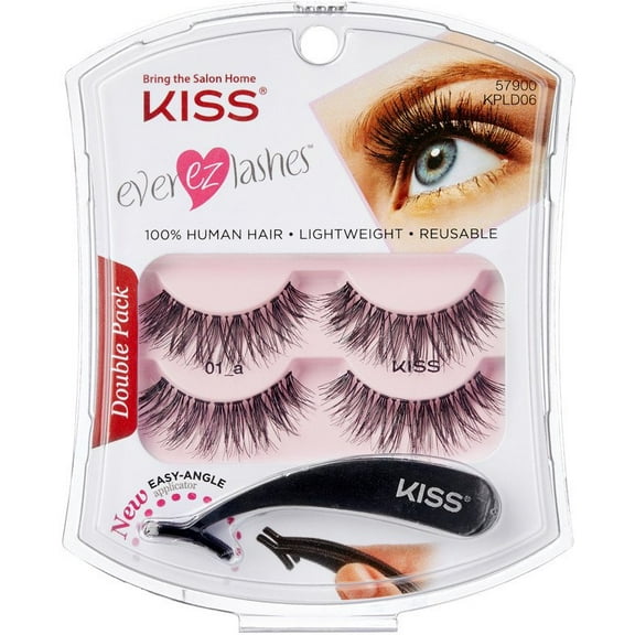 KISS Ever EZ Lashes Double Pack #01