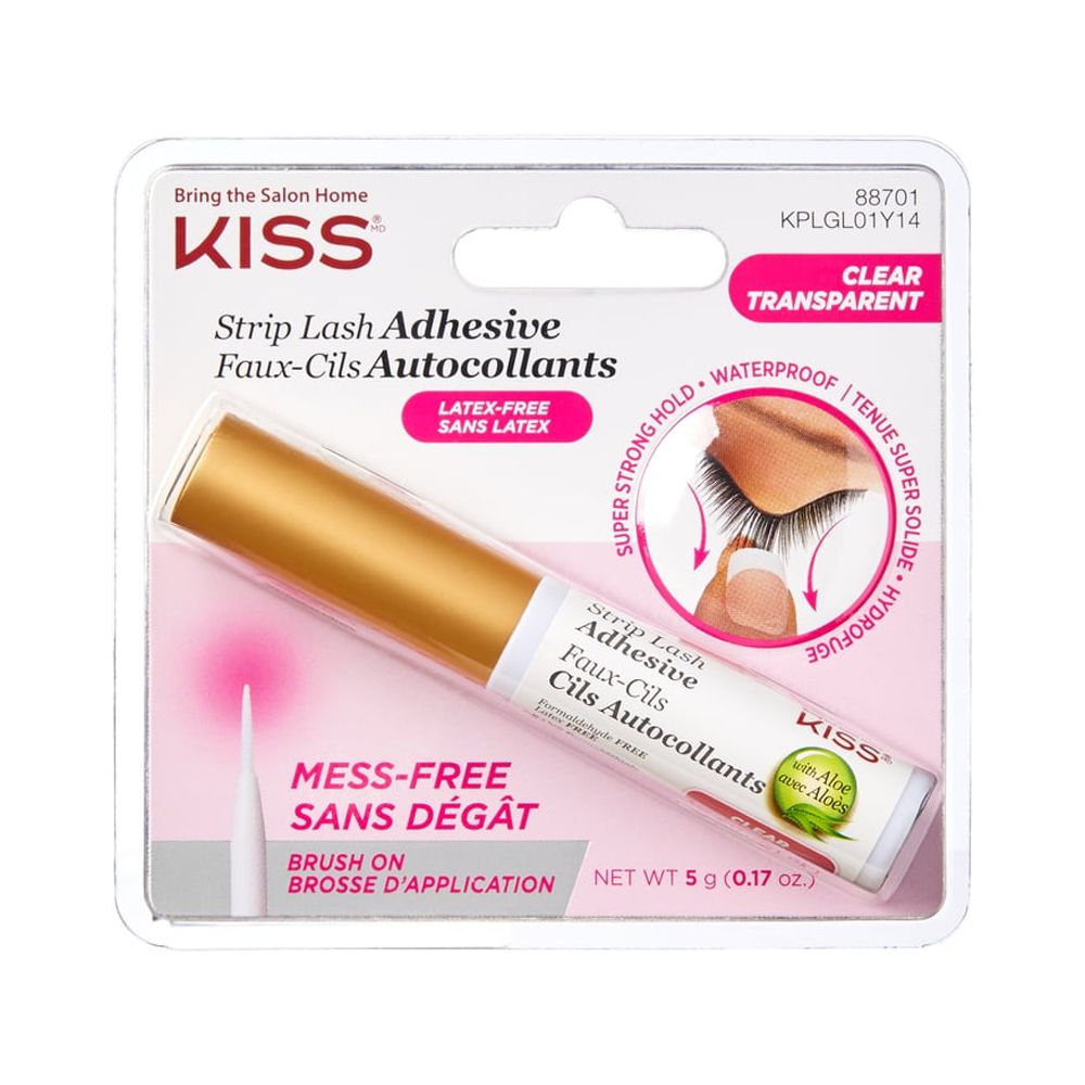 KISS Ever EZ Strip Eyelash Adhesive, Clear - image 1 of 7