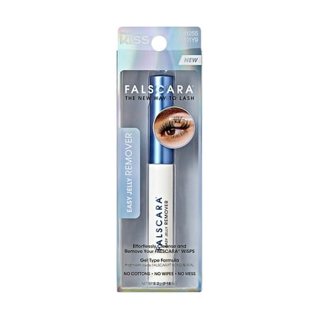 FALSCARA Easy Jelly Remover, Brush Applicator, Gel Formula, NET WT 5.2g (0.18oz)