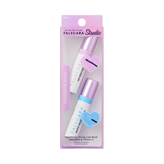 Kiss Falscara Studio InfuseBond & Water-Resistant Seal, Net Wt. 8.7g (0.29 Oz.)