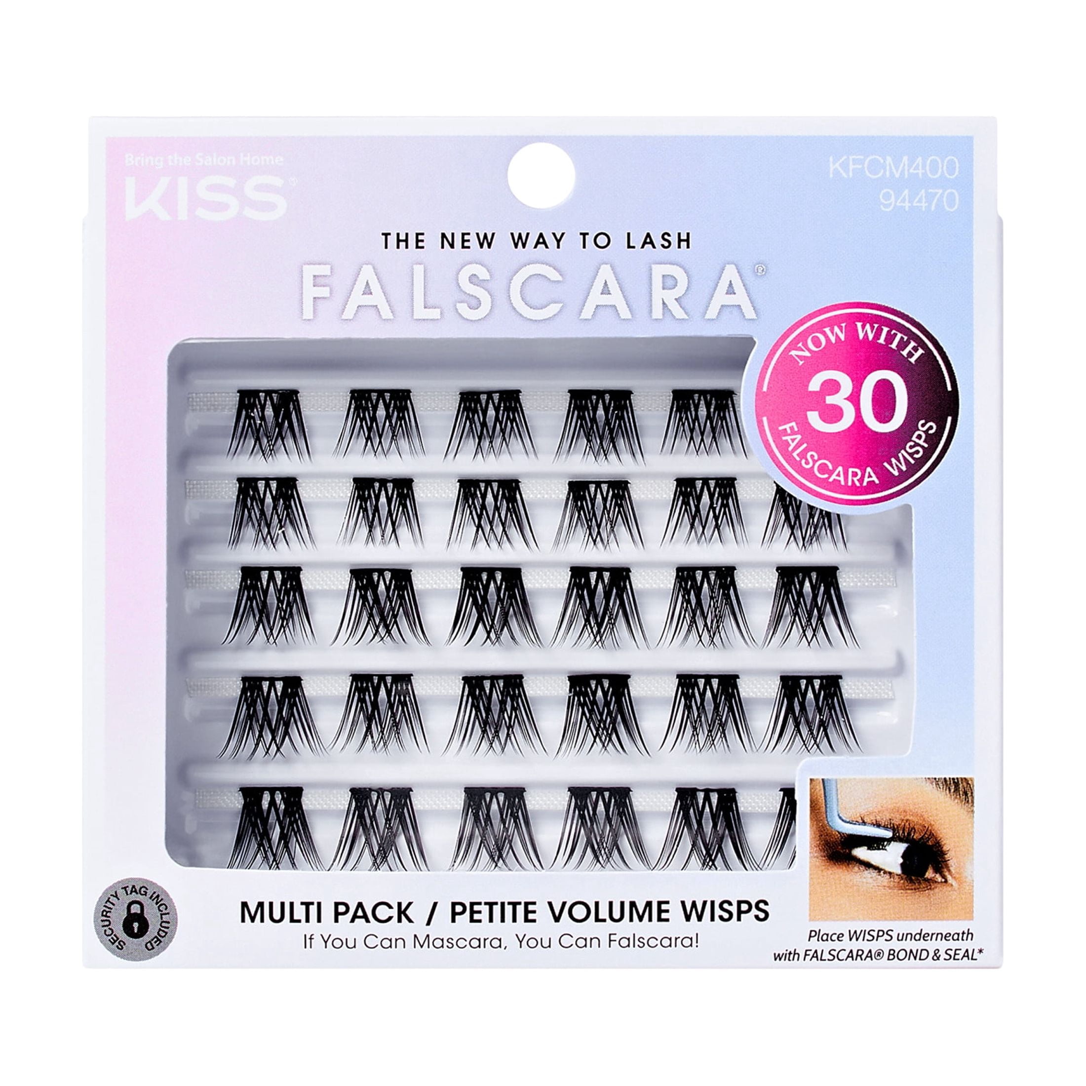 Kiss Falscara Collection DIY Eyelash Extensions Multipack, Petite ...