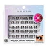 KISS FALSCARA Collection DIY Eyelash Extensions Multipack, Natural Wispy Wisps, 30 Ct.