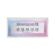 Kiss FALSCARA False Eyelash Extension Wisps Single Pack, 10 Natural Wispy Wisps - 14mm