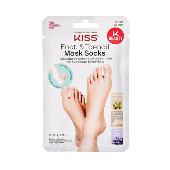 KISS Foot & Toenail Mask Socks