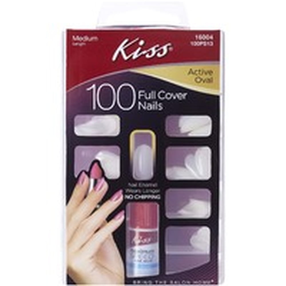 KISS Full Cover Nails Kit Medium Active Oval Pack of 3 3aff8fe4 75dd 43e8 b72b a0fe7c55377a.c714cd5f9c53803879c794dea164a313
