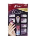thumbnail image 1 of KISS Full Cover Nails Kit, Medium, Active Oval (Pack of 8), 1 of 1