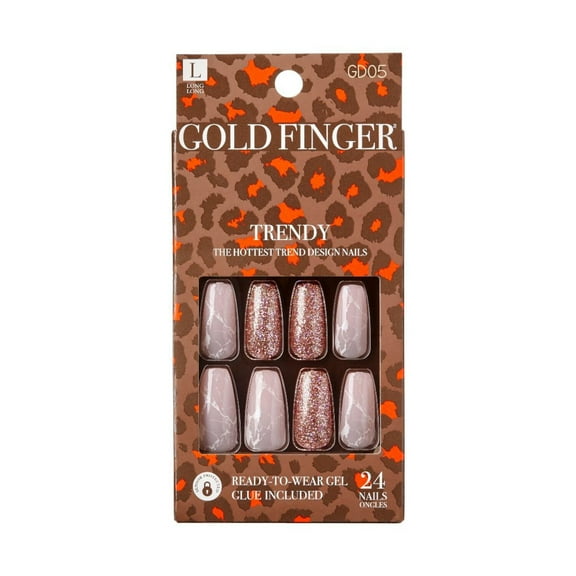 Gold Finger Trendy Nails - Rose Quartz [GD05]