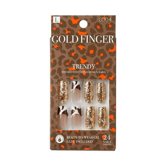 Gold Finger Trendy Nails - Totally Got This