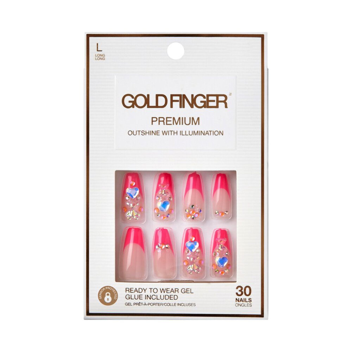 Gold Finger Premium Nails - Star Shine
