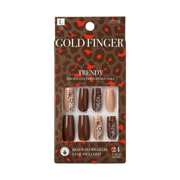 Gold Finger Trendy Nails - Showtime [GD08]