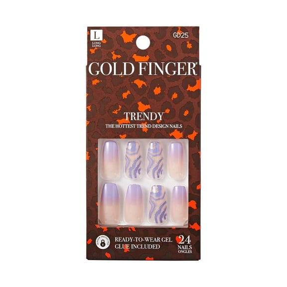 Gold Finger Trendy Nails - Trending