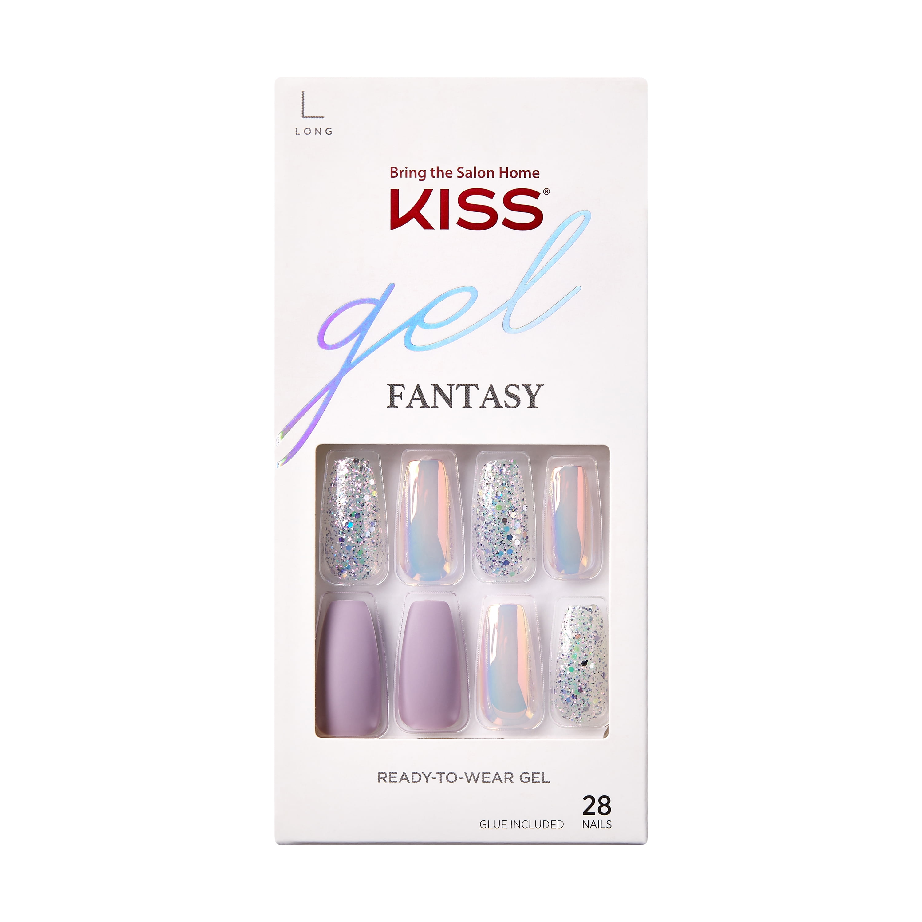 Buy KISS Everlasting French Nail Kit Medium Perpetual, 28 Nails Online at  Low Prices in India - Amazon.in