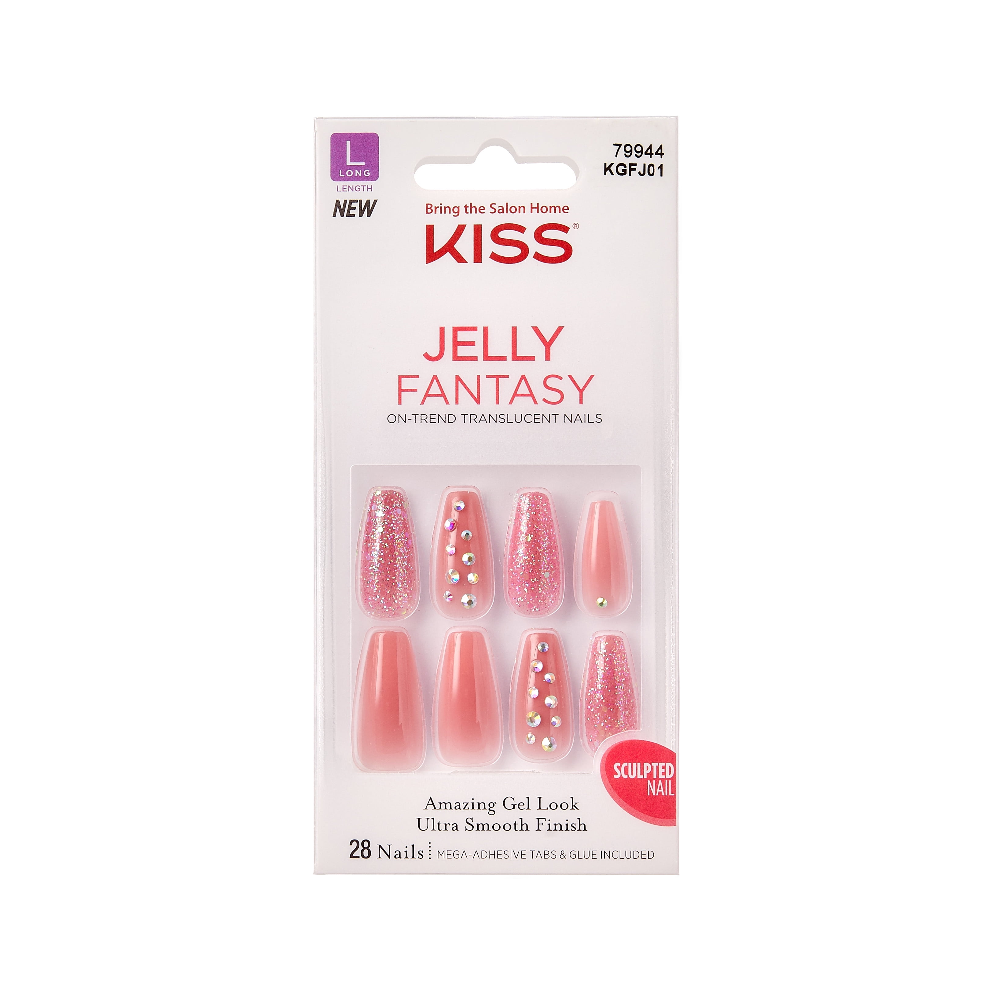 Kiss Gel Fantasy Collection Press On Nails | Nails, Kiss gel fantasy nails,  Gel glue