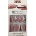 thumbnail image 1 of KISS Gel Fantasy Ready-To-Wear Gel Artificial Nail Kit, KGN08 Fau Real, 24 Nails, 1 of 5