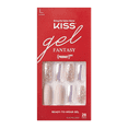 thumbnail image 1 of KISS Gel Fantasy Ready-to-Wear Fake Nails, Red 'Give', 28 Count, 1 of 8