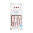 thumbnail image 1 of KISS Gel Fantasy Ready-to-Wear Fake Toenails Pedicure Kit, Solid Pink, 27 Ct., 1 of 2