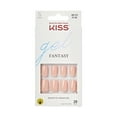 thumbnail image 1 of KISS Gel Fantasy Color Press on Nails, Midnight Snacks, Pink, Short Squoval, 28 Count, 1 of 10