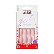 KISS Gel Fantasy Valentine s Day Sculpted Nails,  XOXO , 28 Count