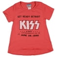 thumbnail image 1 of KISS Girl's Get Ready Detroit Worldwide Tour Vintage T-Shirt, 1 of 5