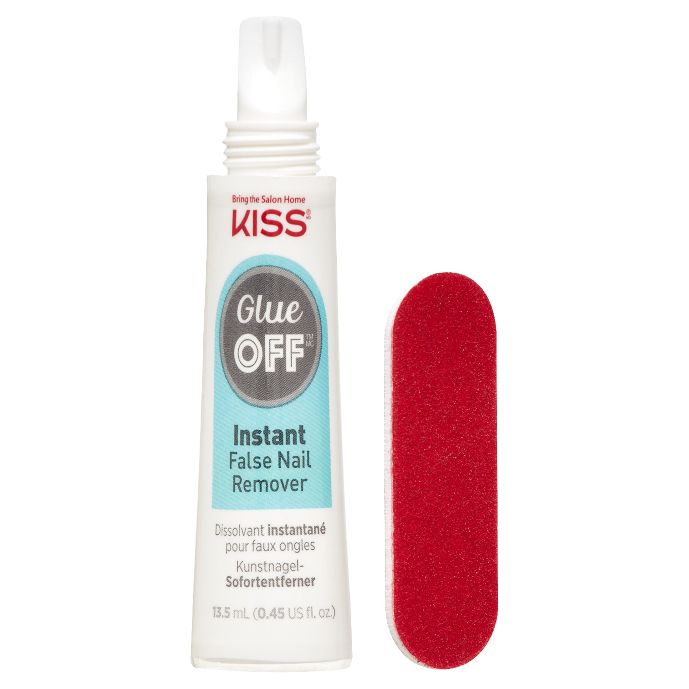 Kiss Glue Off False Nail Remover, Instant - 13.5 ml
