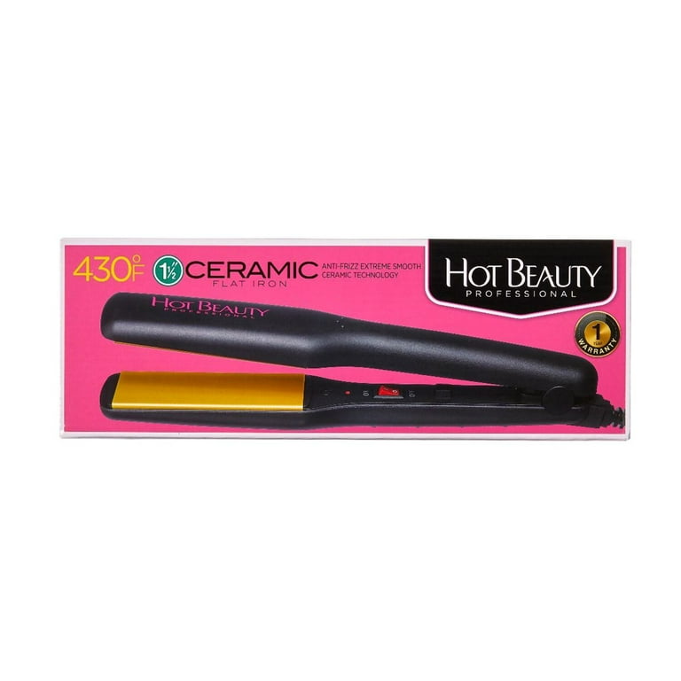 Hot beauty professional flat iron temperature hotsell