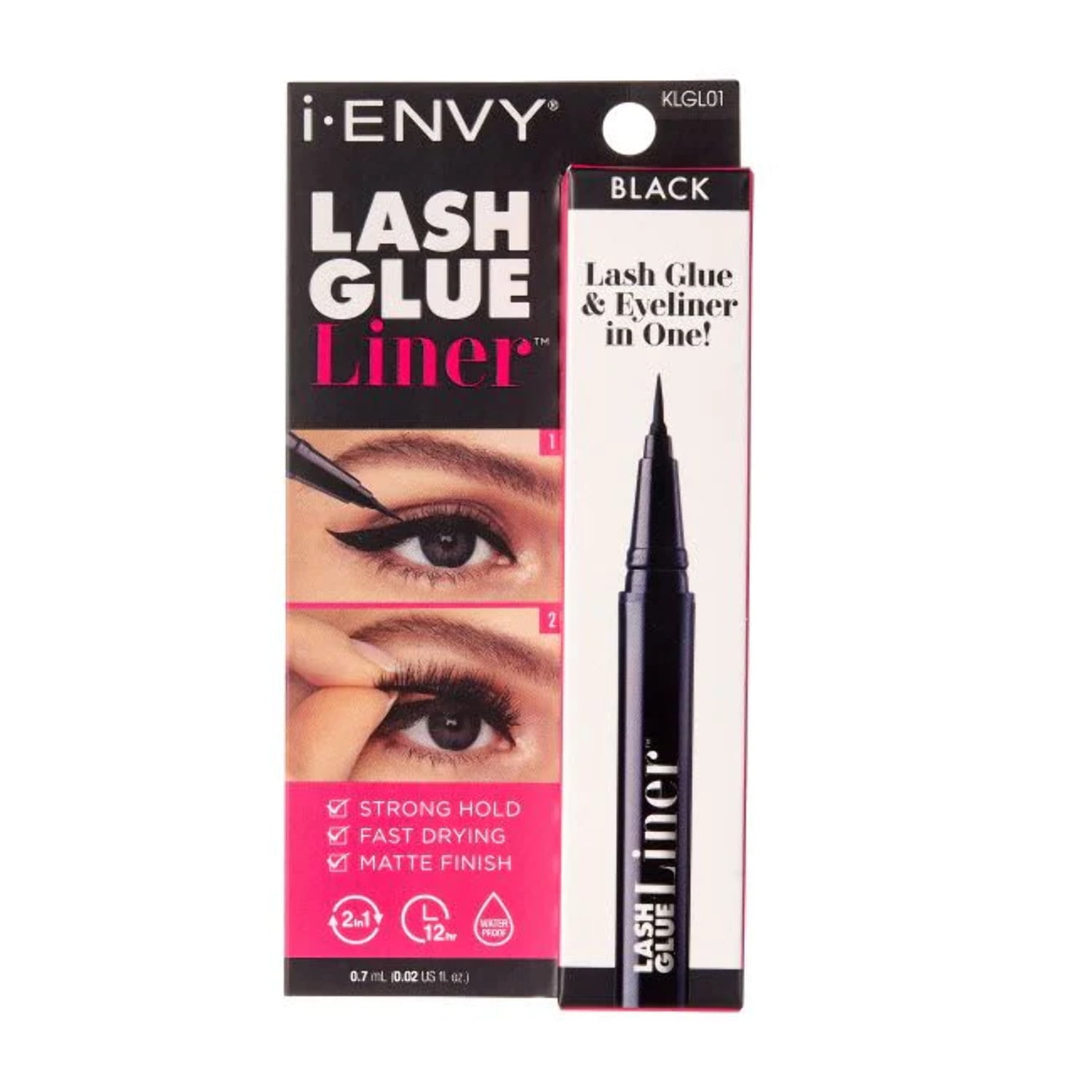 KISS IEK IENVY LASH GLUE LINER BLACK