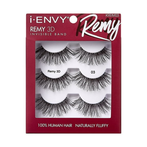 KISS - IEK MULTI PACK REMY 3D EYELASHES - 03